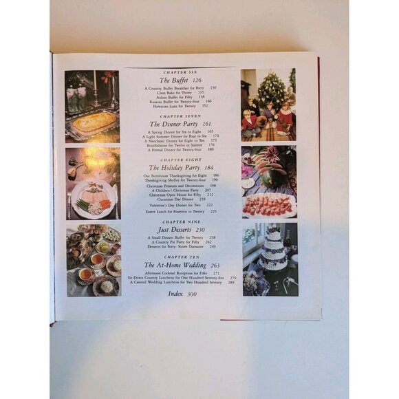 Martha Stewart Entertaining First Edition 1982 HC w/ Dustjacket Vintage Cookbook - Picture 3 of 16